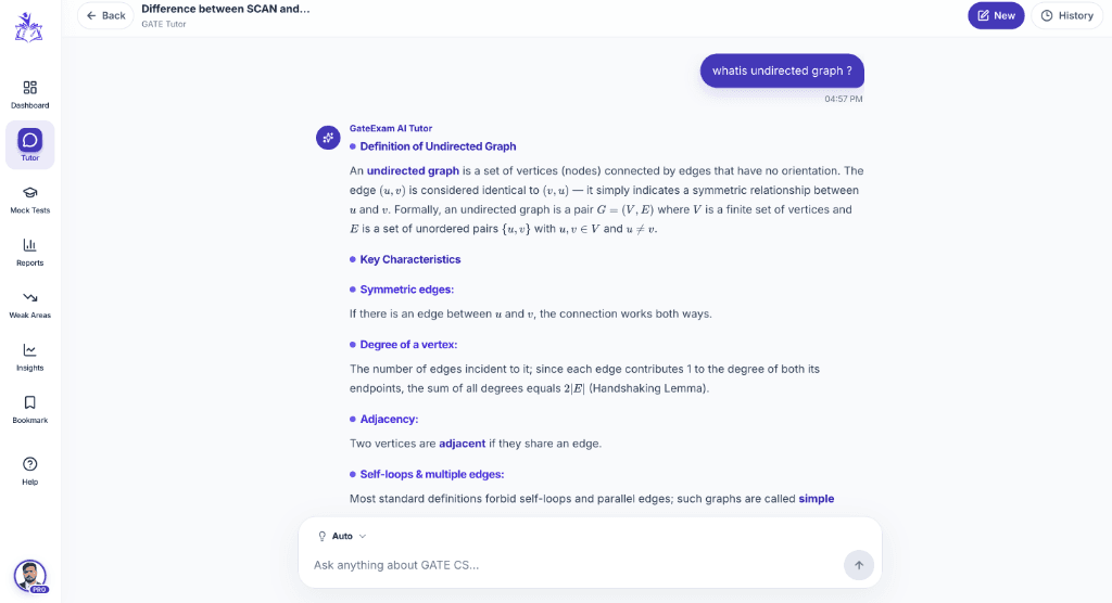 GATE CS AI Tutor answering concept questions